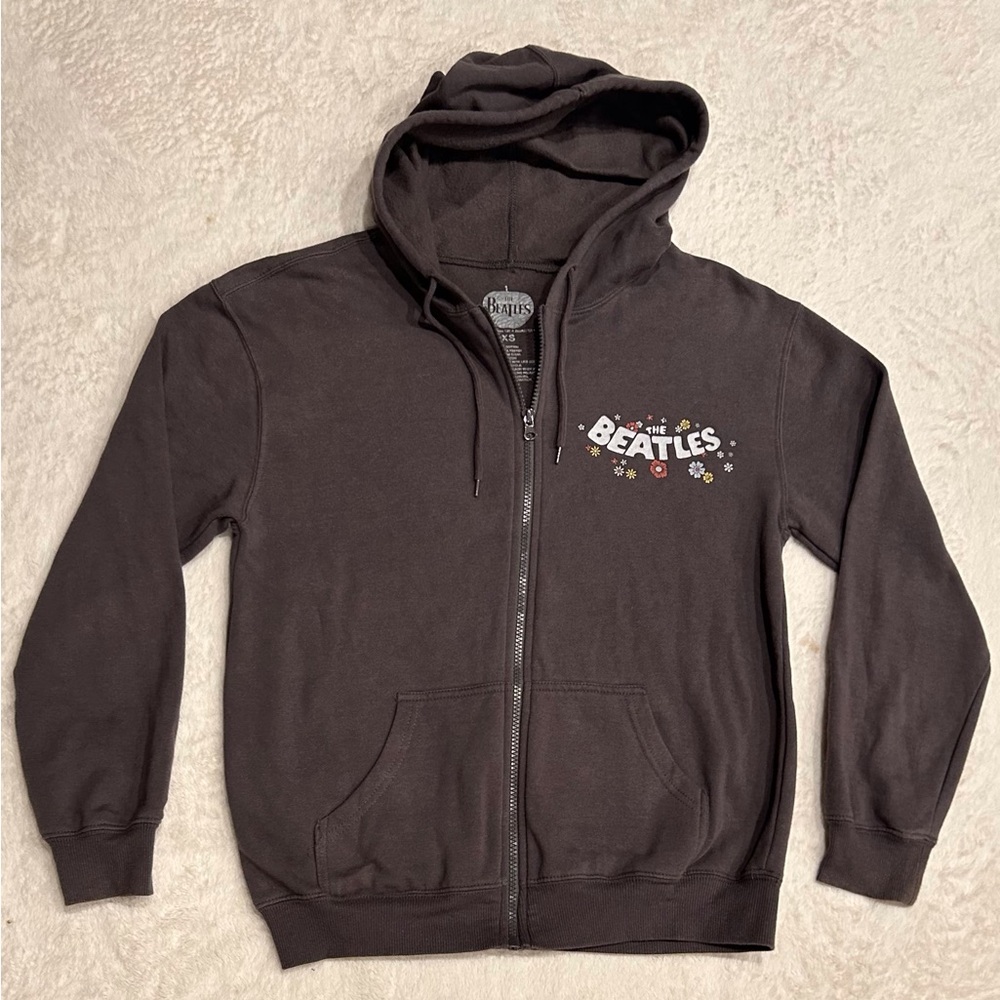 The Beatles Hoodie Brown XS